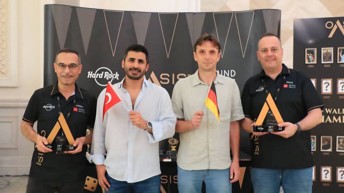 Umur Aras wins the Dubai Backgammon Major
