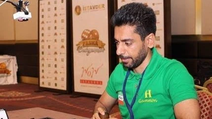 Иранский игрок в нарды Амир Эшраги в официальном журнале IBF